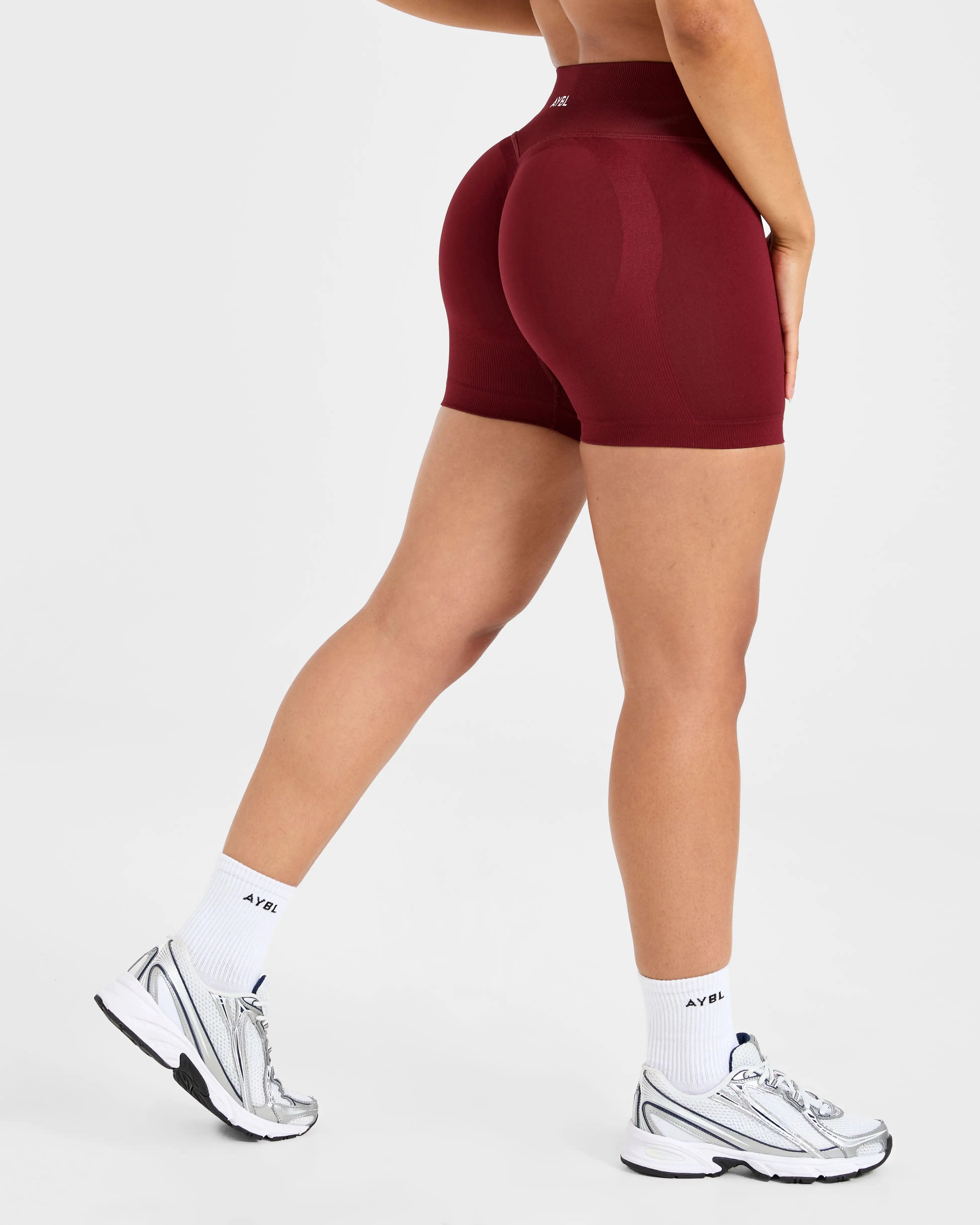 Adapt Seamless Shorts Women Seamless Sports Yoga Shorts Gym clothes Fitness Workout wear Scrunch Bum Tights Tahsi Fashion House