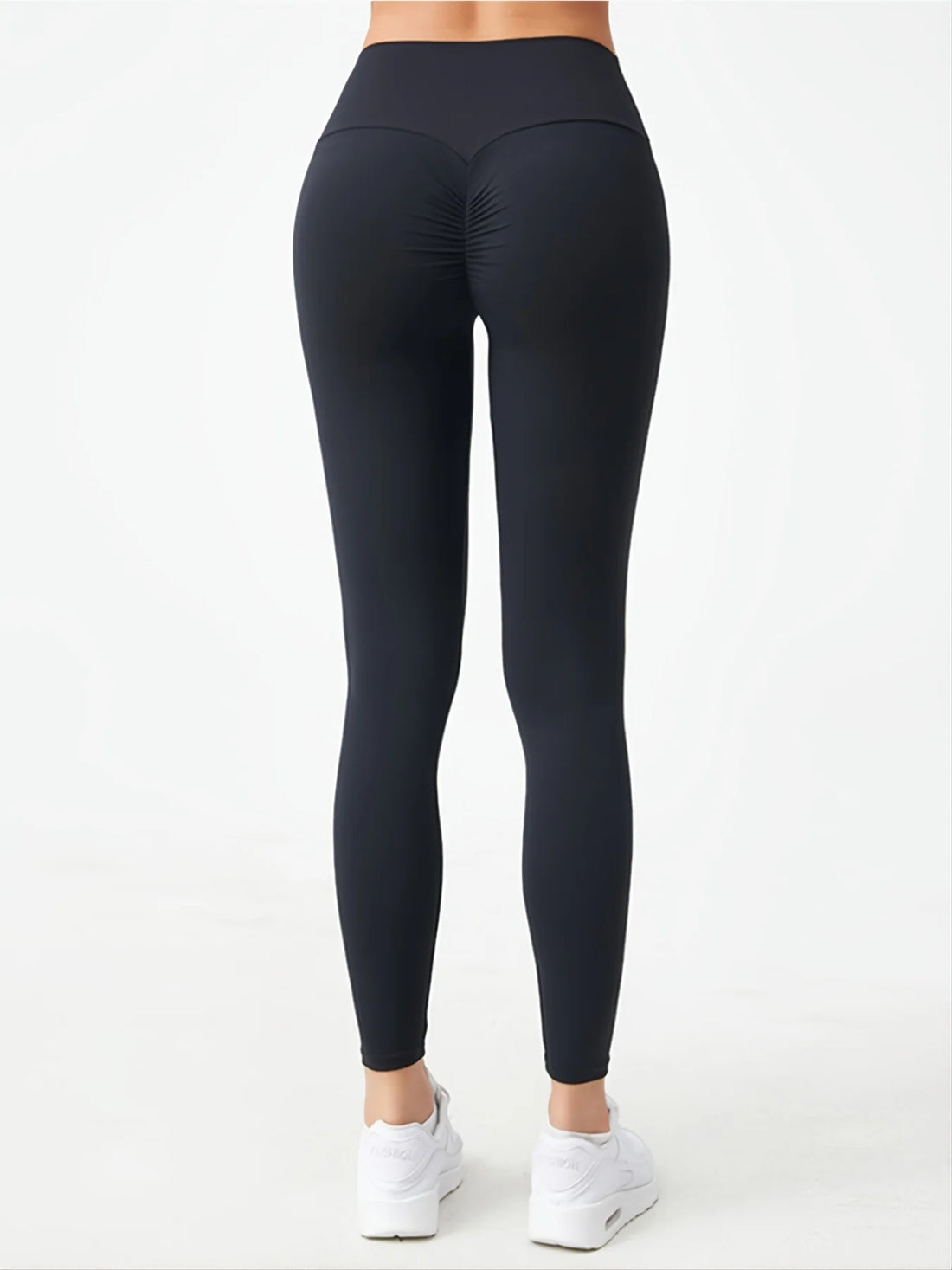 Yoga long pants for women high-waisted quick-drying hip-lifting tight-fitting running exercise outerwear training nude - ATFH