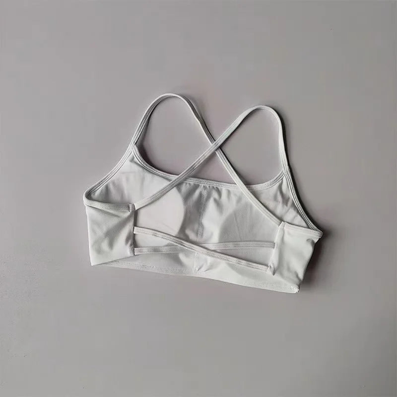 Women's Summer Yoga Apparel: Breathable Underwear, Sports Bra for Running, Push-Up Shaping, and Shock-Proof Top - ATFH