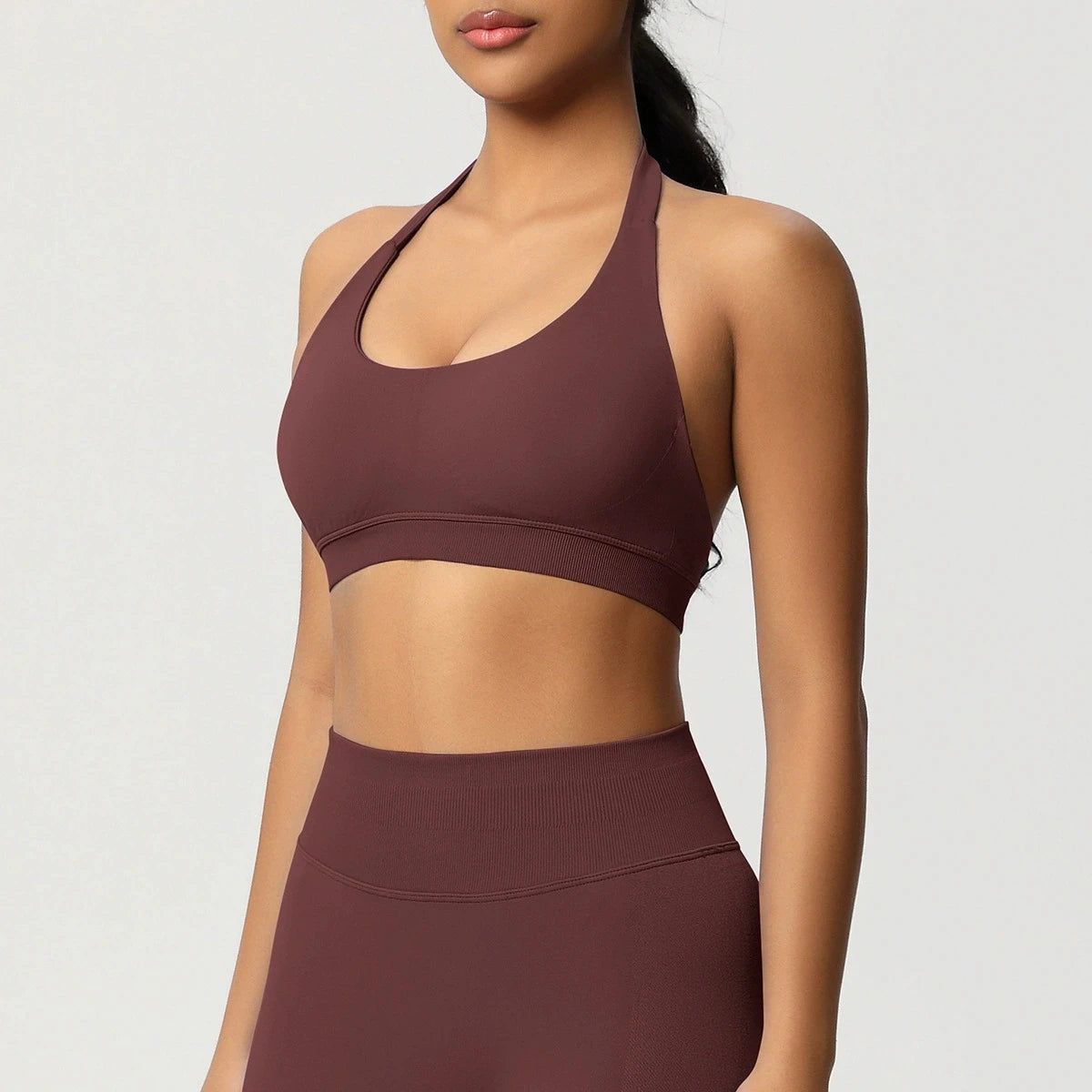Sports Bra Seamless Workout Tops Gym Fitness Underwear Yoga Bras Sexy Athletic Sport Bra Women Backless Gym Training Crop Top - ATFH
