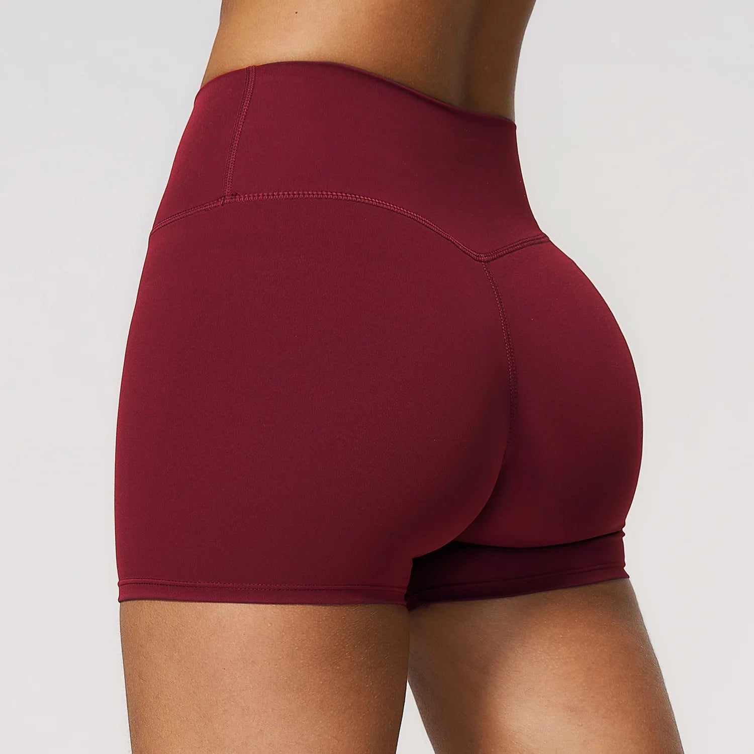 A Women's Summer Shorts Low Waist Seamless Shorts Gym Shorts Yoga Shorts Running Shorts and High Stretch Cycling Training Shorts