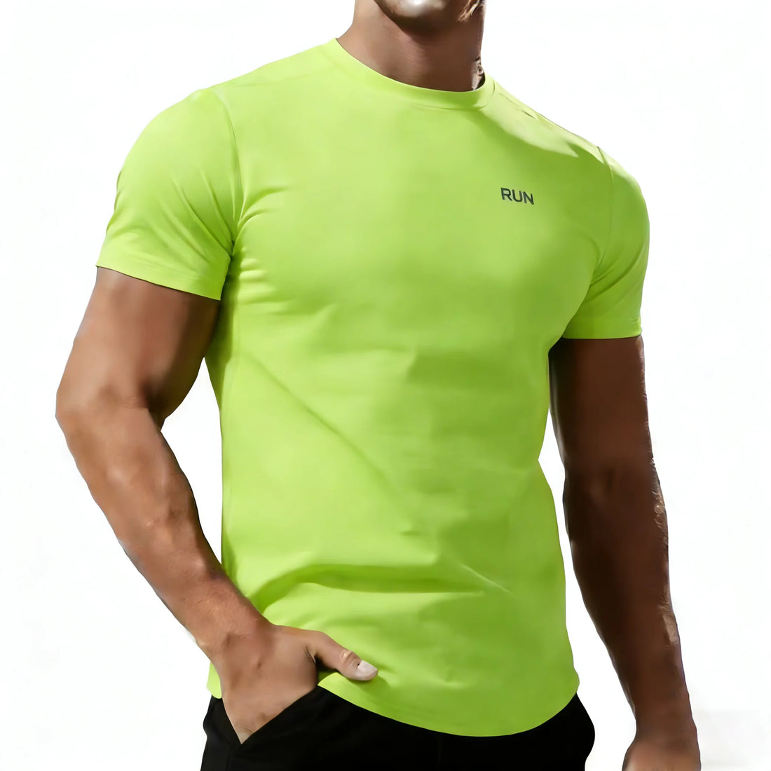 2026 Men's Casual T Shirt Summer Ice Silk Male Tshirt Quick Dry Homme Tops Tee Gyms Fitness Clothing Fashion T-shirt For Men