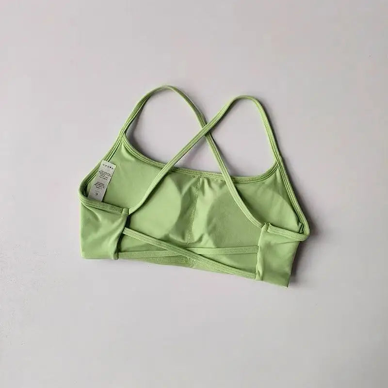 Women's Summer Yoga Apparel: Breathable Underwear, Sports Bra for Running, Push-Up Shaping, and Shock-Proof Top - ATFH