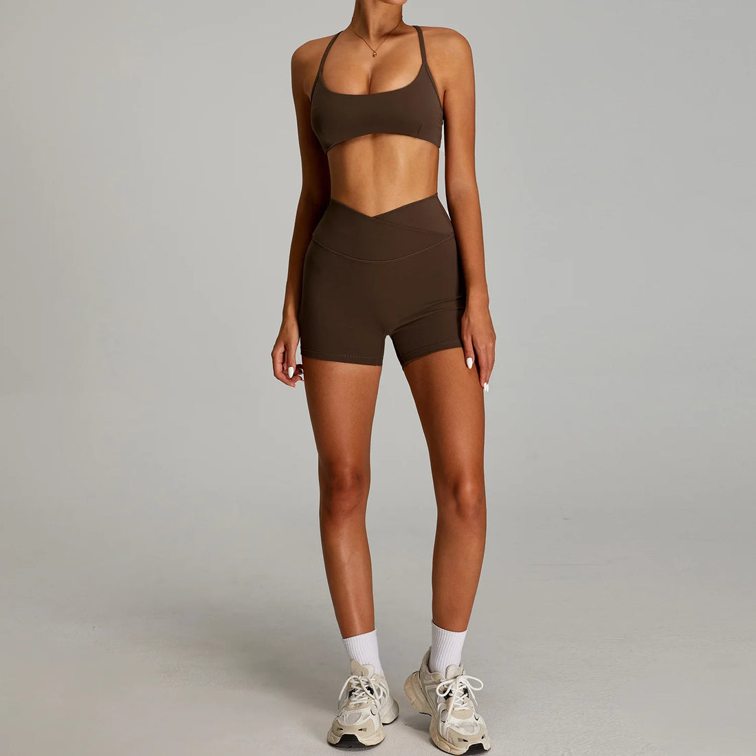 2 Pieces Sportswear Women Yoga Set Gym Clothes Sportswear Yoga Suits Fitness Set Tracksuits Sports Bra Gym Outfits Leggings - ATFH