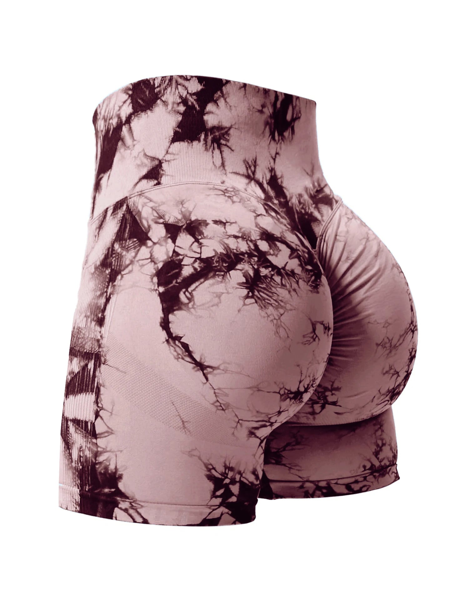 Butt Lifting Tie Dye Summer Shorts Woman High Waist Stretch Sport Shorts Outdoors Summer Outdoors Shorts Woman Tahsi Fashion House