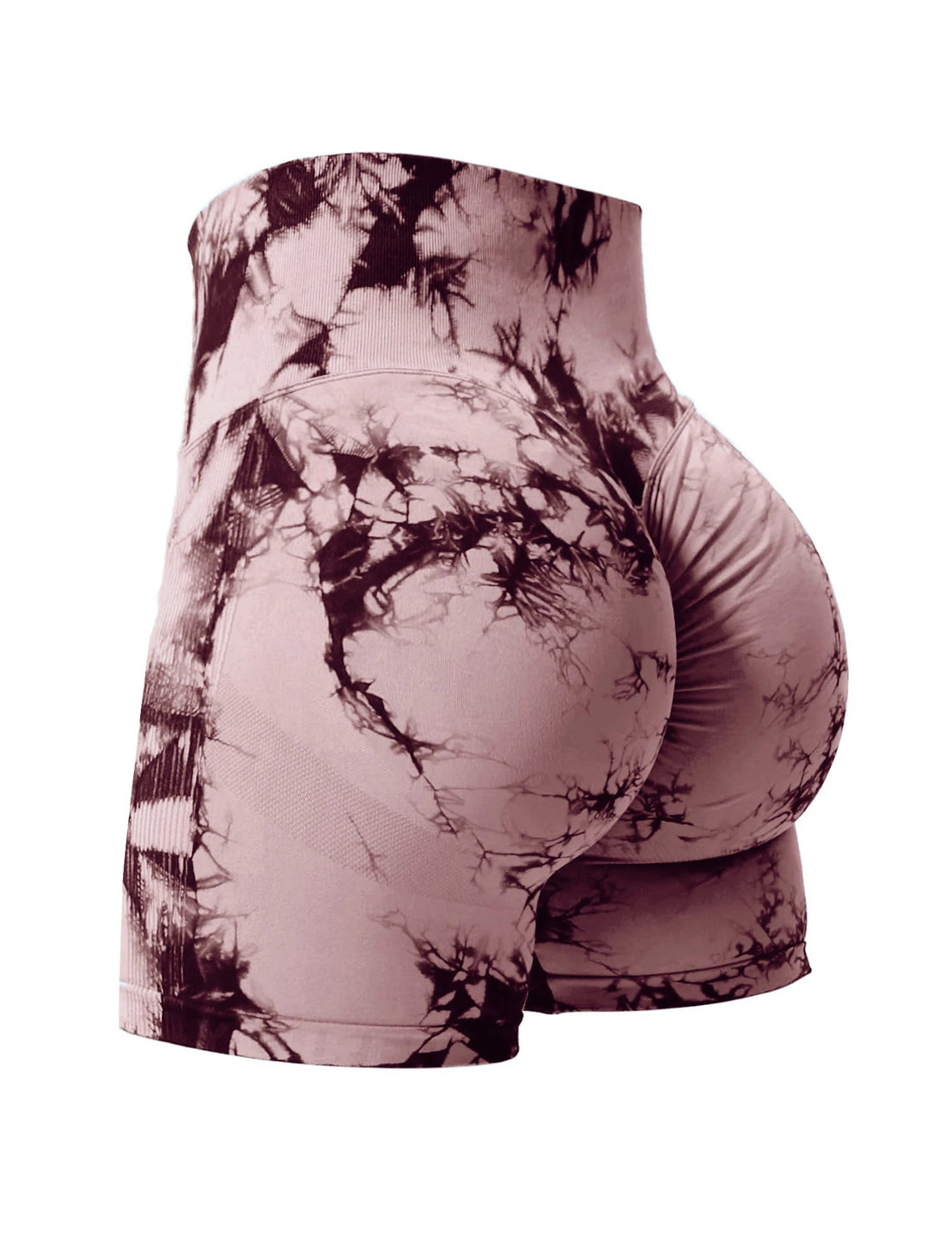 Butt Lifting Tie Dye Summer Shorts Woman High Waist Stretch Sport Shorts Outdoors Summer Outdoors Shorts Woman Tahsi Fashion House