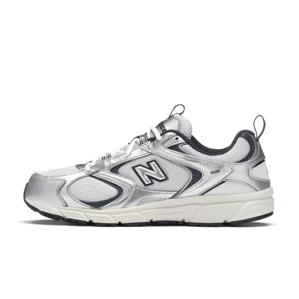 New Balance 408 Unisex Low-Top Casual Running Shoes – Black, Retro Style, Non-Slip Outsole, Durable & Comfortable ML408K
