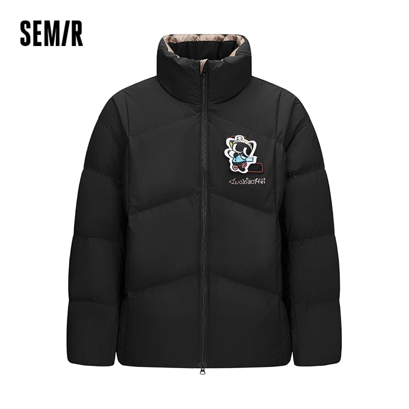 Semir Men Down Jacket Windproof Water Repellent Lightweight Winter Urban Casual Modern Outerwear Fashion New 2026