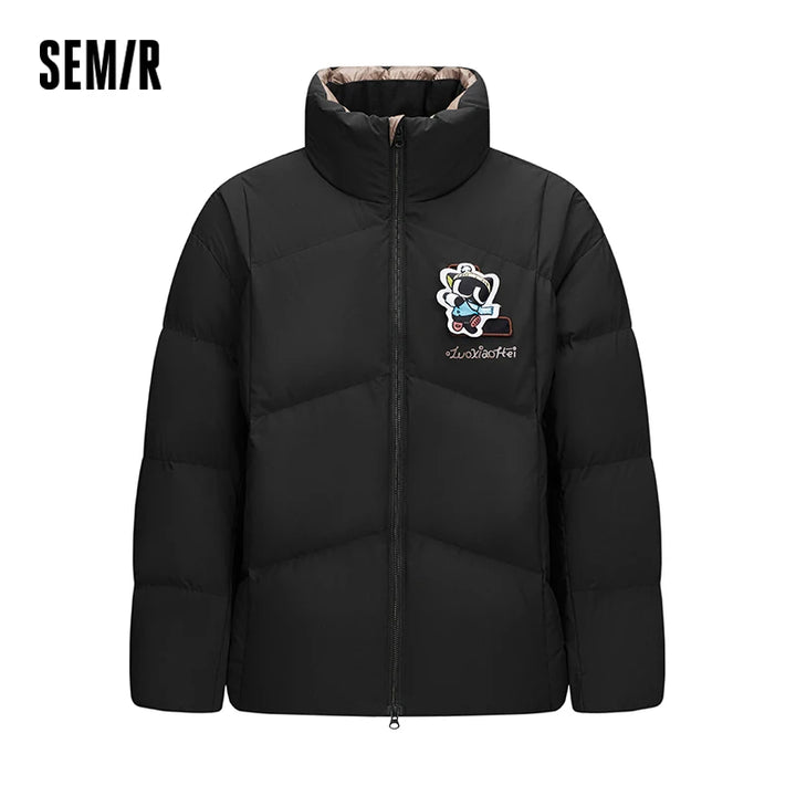 Semir Men Down Jacket Windproof Water Repellent Lightweight Winter Urban Casual Modern Outerwear Fashion New 2026