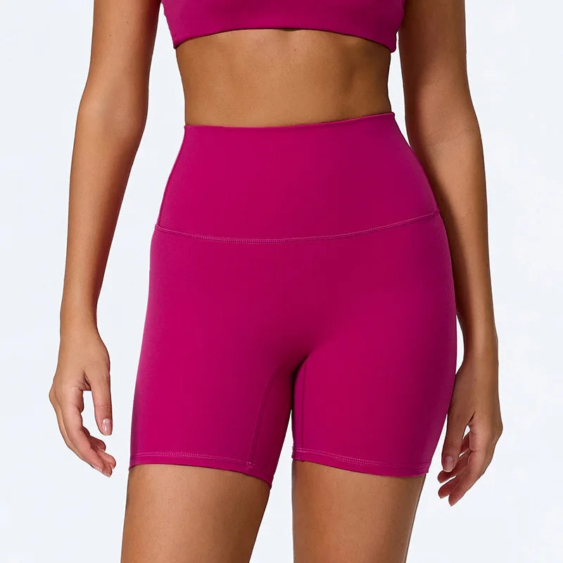 Summer Super Soft Fabric Yoga Clothing Push Up Gym Shorts Women High Waist Sports Leggings Higher Quality Workout Cycling Shorts Tahsi Fashion House