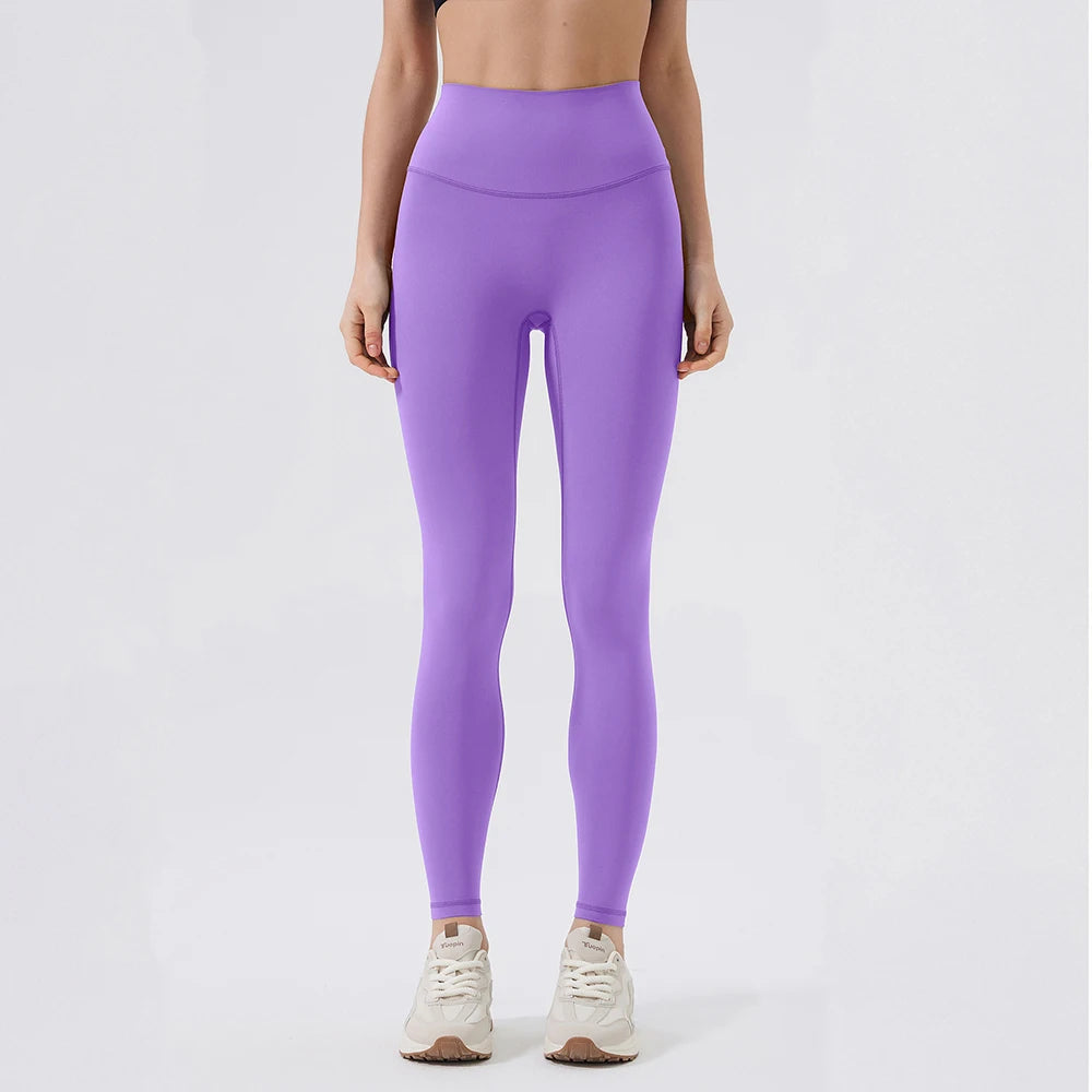 Women Back Waist Pocket High Waist Yoga Legging Women Sport Cropped Pants Butter Athletic Gym Comprehensive Training Jog - ATFH