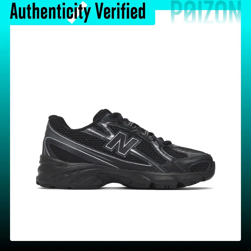 New Balance NB 740 V2 Soft And Comfortable Breathable Low top Casual City Commuting Running Shoes Unisex Black U740BM2