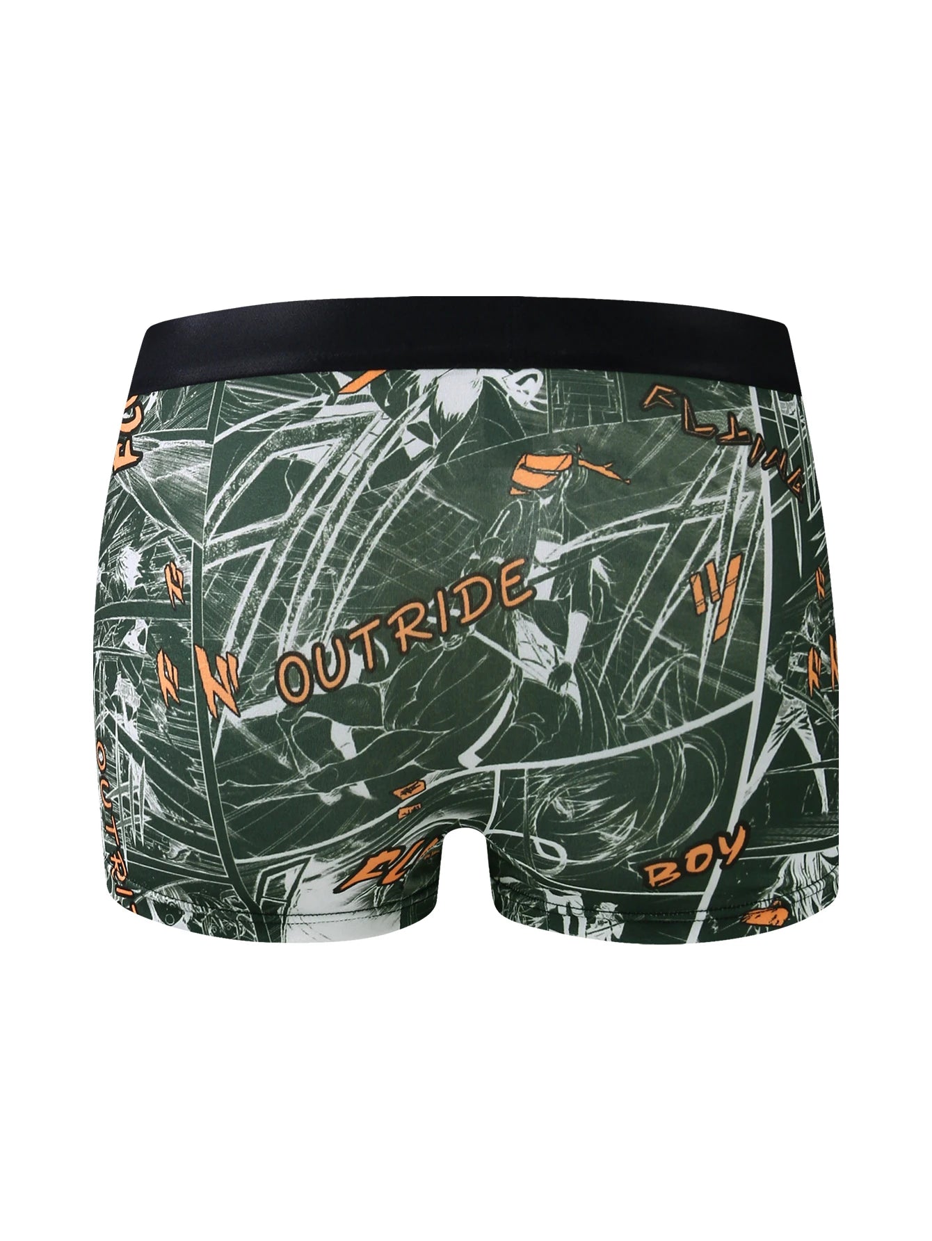 10-Pack Fashionable Men's Boxer Shorts, Comfortable, Soft, Fashionable, Printed, Casual and Versatile Men's Underwear