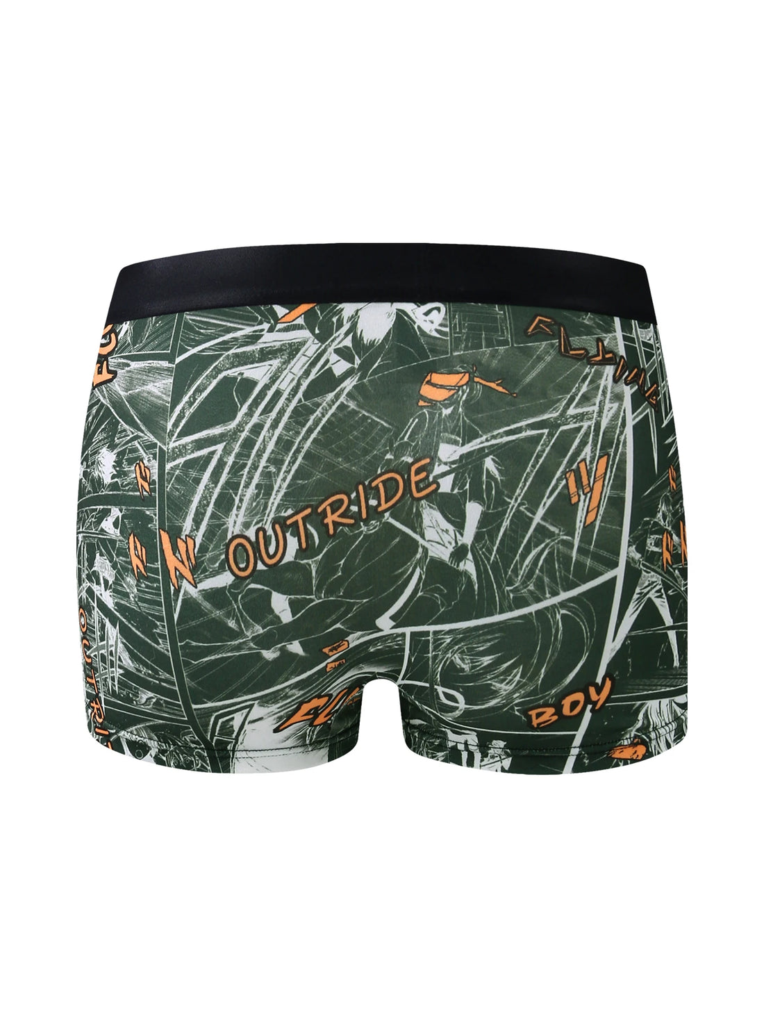 10-Pack Fashionable Men's Boxer Shorts, Comfortable, Soft, Fashionable, Printed, Casual and Versatile Men's Underwear