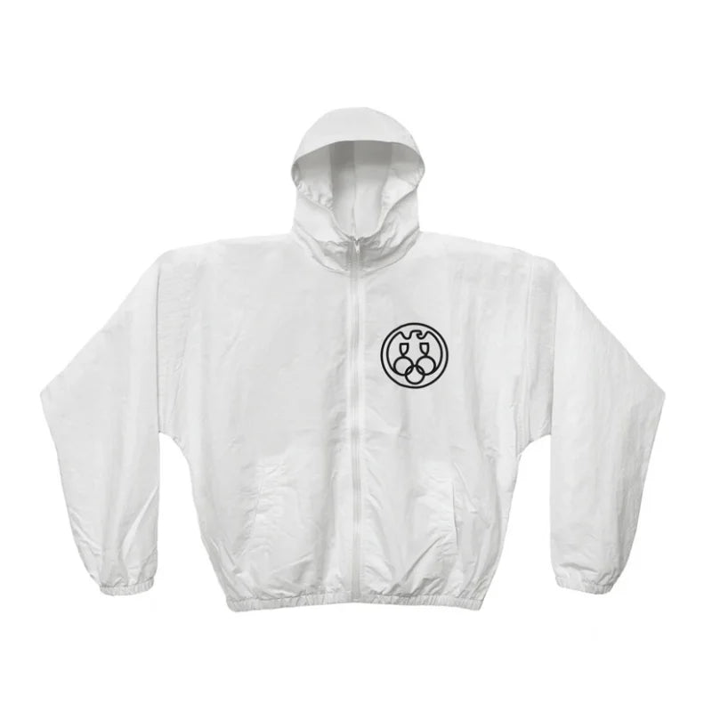 Yeezy Kanye Sunscreen Zippered Hooded Windbreaker Coat Lightweight Breathable Outdoor Jacket - ATFH