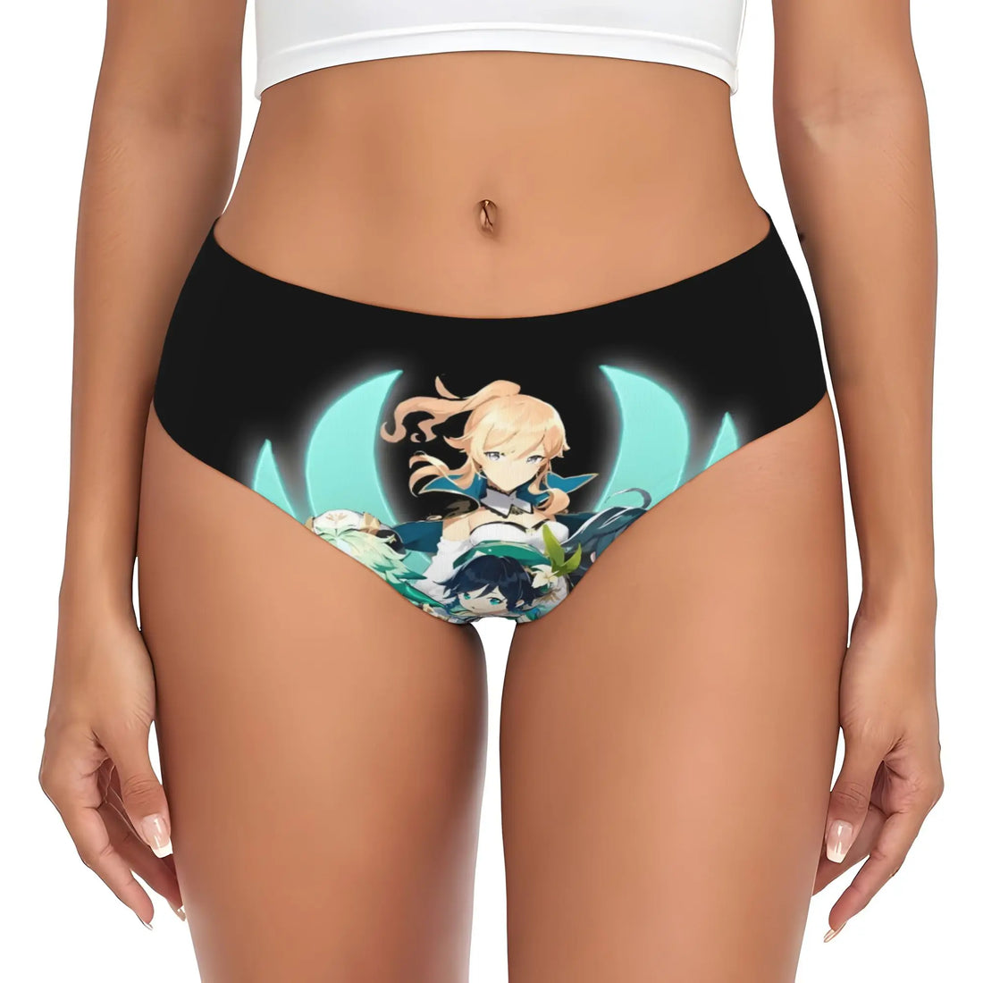 Anime Genshin Impact Brief Panties Women's Comfort Stretch Manga Kawaii  Underwear