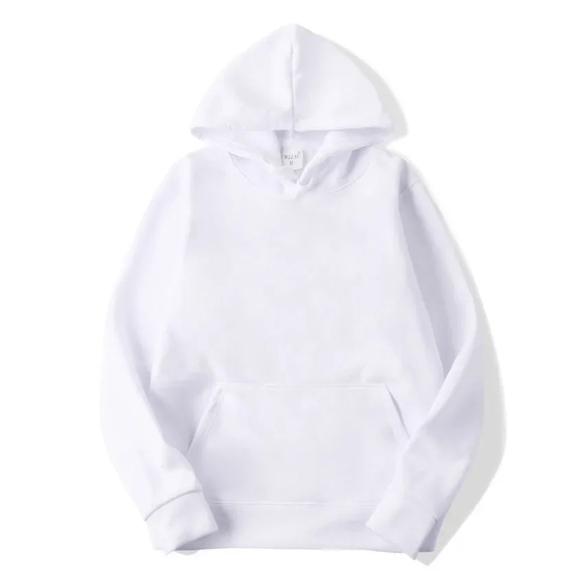 Plain Pullover Fleece Hoodies Unisex Wholesale Hooded Sweatshirt Men Cheap Sublimation Black Hoodie For Men Sudaderas De Hombre - ATFH
