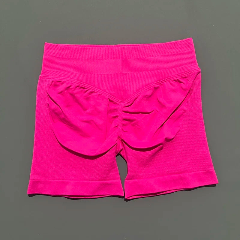 Women Gym Shorts Workout Scrunch Butt Seamless Leggings Seamless Yoga Leggings Bicycle Running Sportswear Fitness Sports Shorts Tahsi Fashion House
