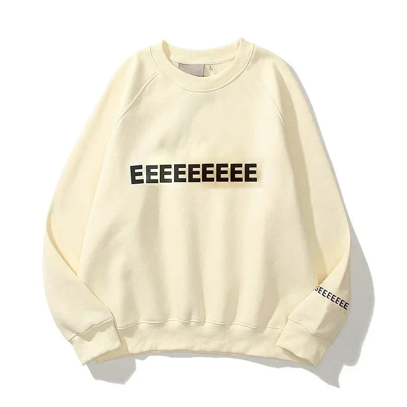 2026 popular ES men's and women's designer hooded sportswear with letters long sleeved hoodie street fashion streetwear - ATFH
