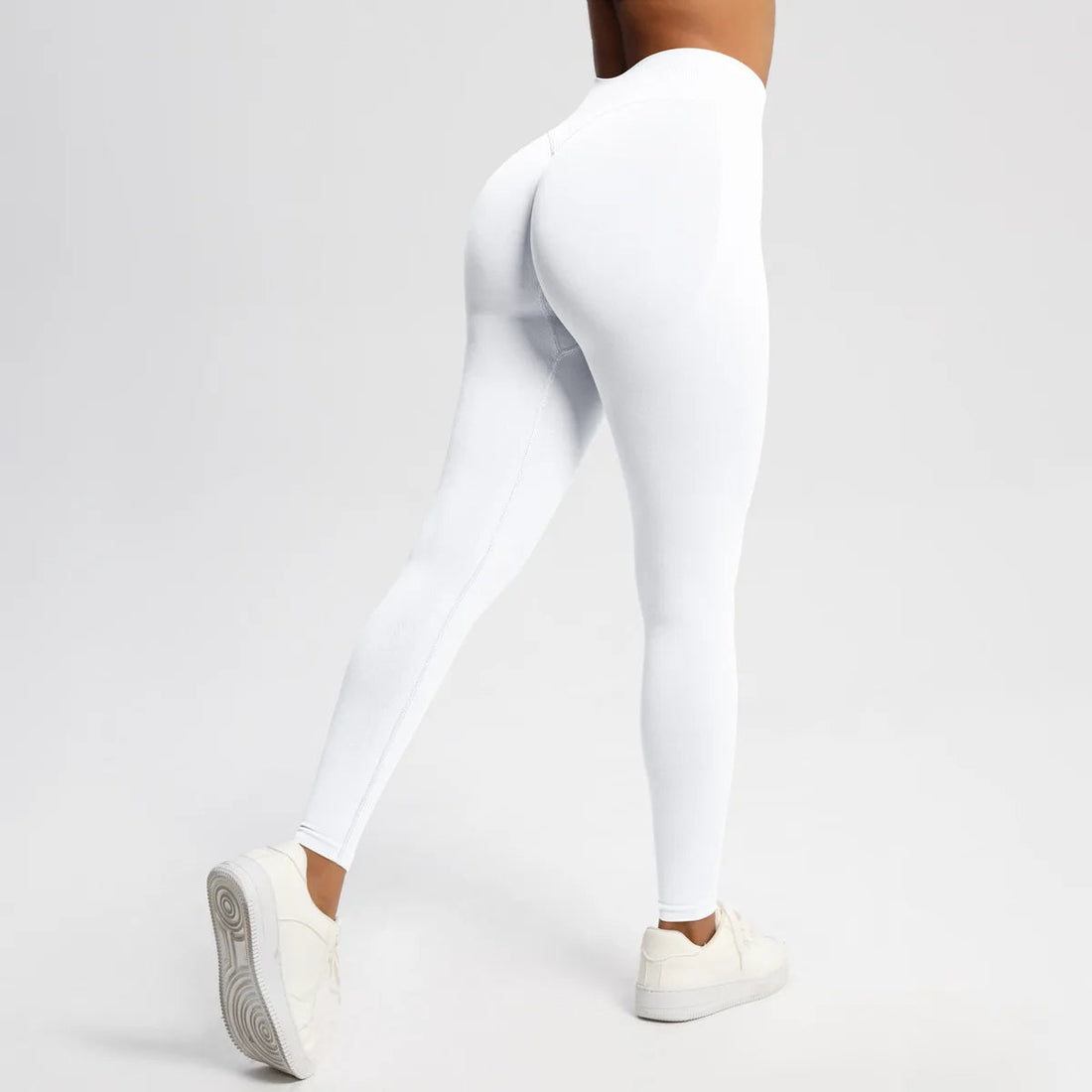 Seamless Yoga Legging Women Gym Sports Pants Scrunch Butt Elastic Yoga Pants Fitness Tights Hip-lifting Workout Gym Leggings ATFH