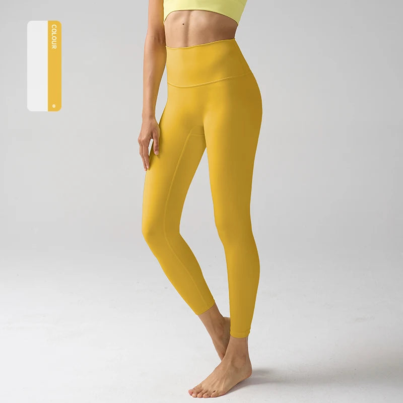 Four Seasons Sports Casual Yoga Pants Women's High-Waist Stretchy Peach Butt Sports Pants comfort Cycling Running Yoga Pants👖👏 - ATFH