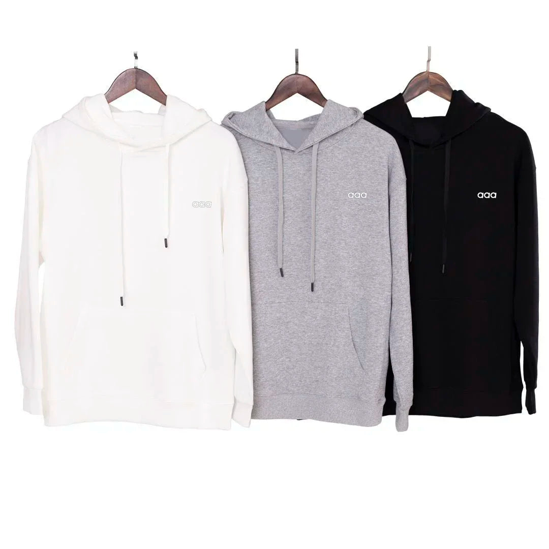 2026 Autumn and Winter New Men's and Women's Hooded Thickened Simple Casual Comfortable Versatile Top - ATFH