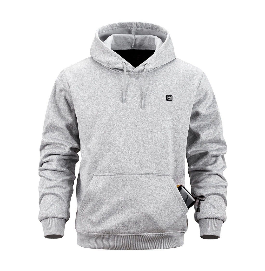 The new smart heating garment is a casual, hooded sweatshirt that can be heated using USB charging. It is designed for outdoor u - ATFH
