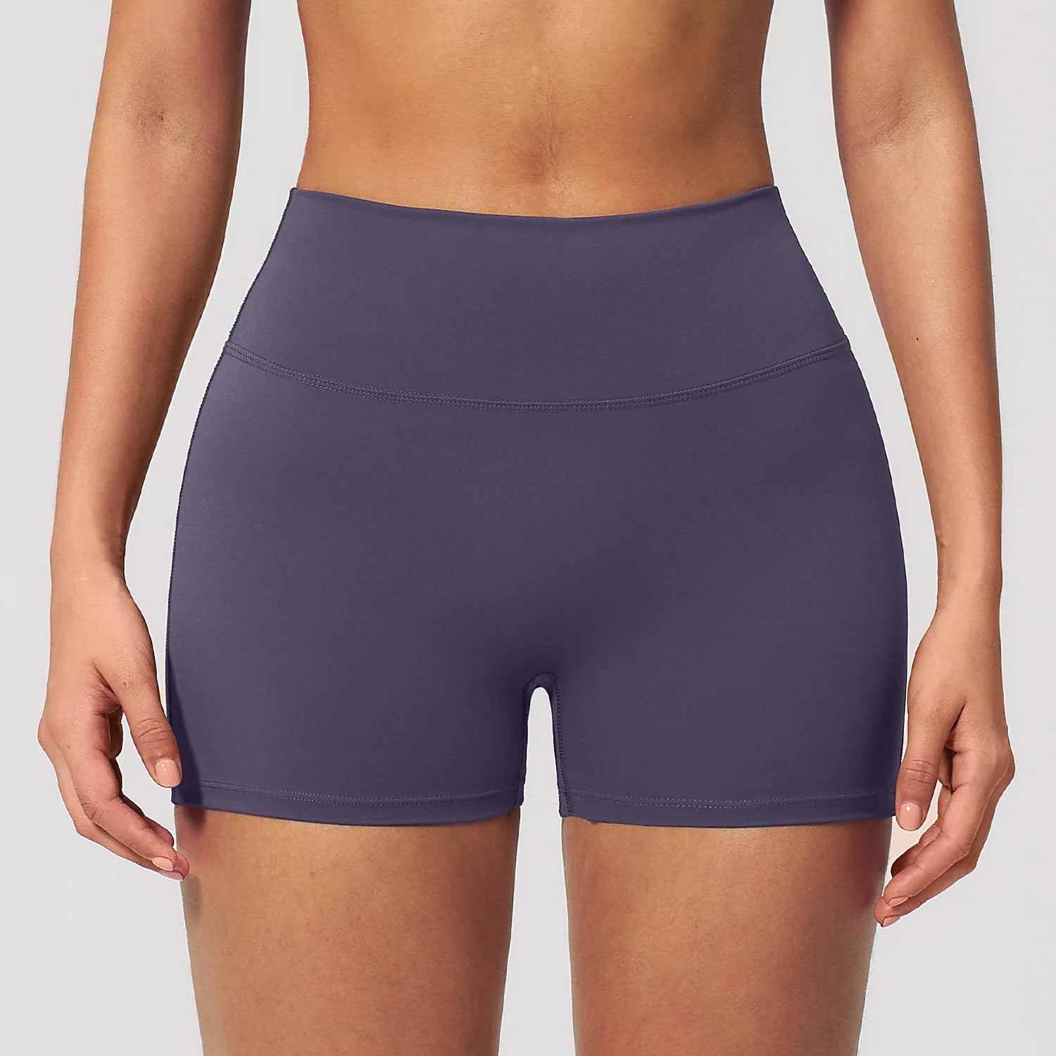 High Waist Yoga Shorts Women's Summer Breathable Sports Fitness Shorts Running Cycling Shorts Female Workout Gym Short Tights