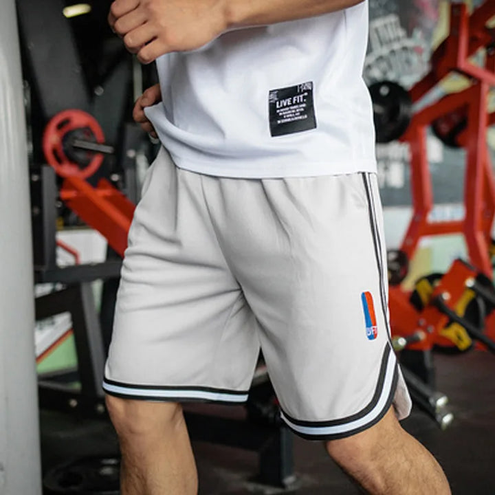 Men's Workout Basketball Shorts Quick Dry Loose Mesh Gym Shorts Summer Fitness Running Casual Beach Athletic Pants For Men