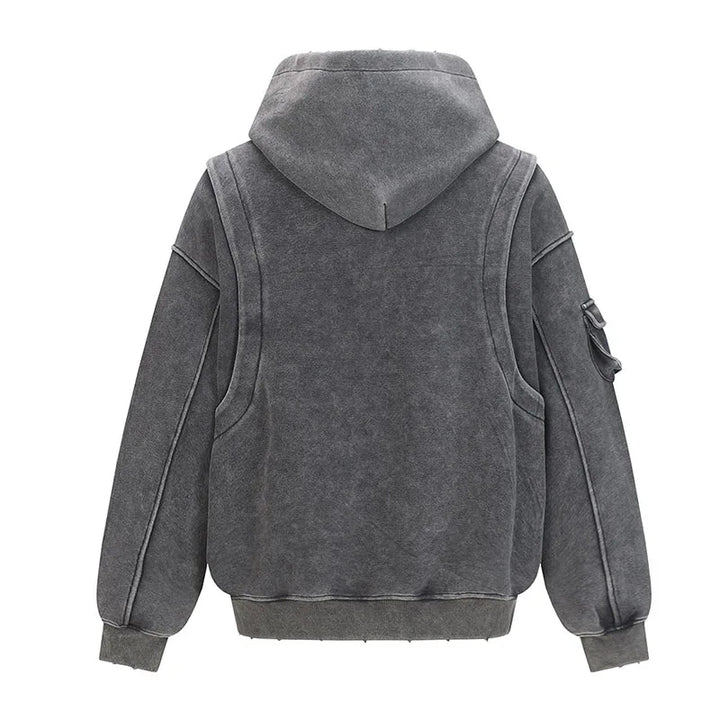 Oversized Prtinted Hip Hop Sweatshirt Streetwear Harakuju Casual Pullover Hoodies For Male Spring Autumn - ATFH