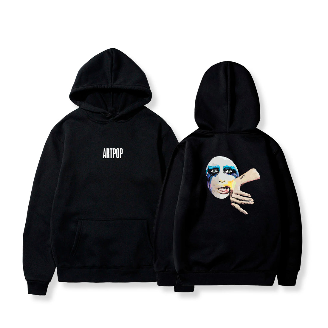 Autumn Winter Hoodies Lady Gaga Ablum Graphic Oversized Women Men Streetwear Fleece Warm Sweatshirt Female Male Tracksuits Coats - ATFH