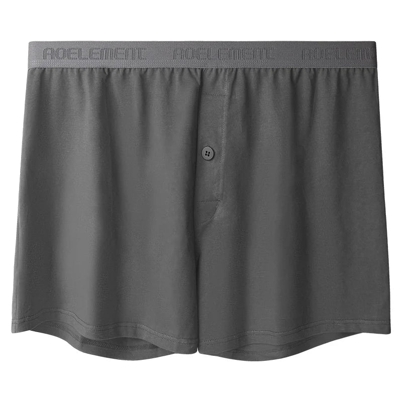 3Pcs Men's Underwear Loose Home Shorts Summer Boxer Briefs Thin Cotton Arrow Pants Large Size Four Corners Home