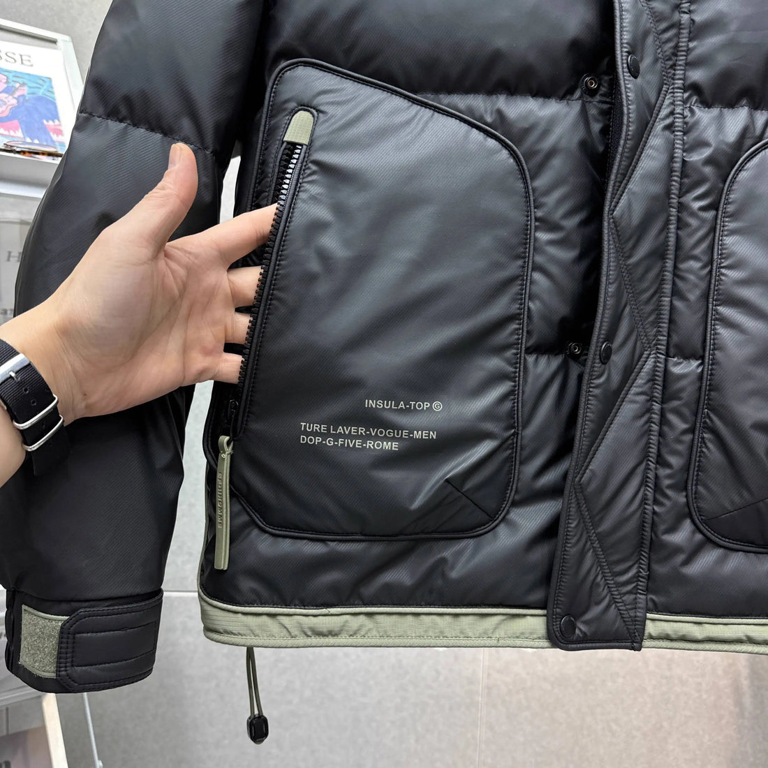 Men's Sport Hooded Down Jacket Fall Winter Thick Warm Outdoor Windproof Sportwear Coats Male Workwear White Duck Down Jacket