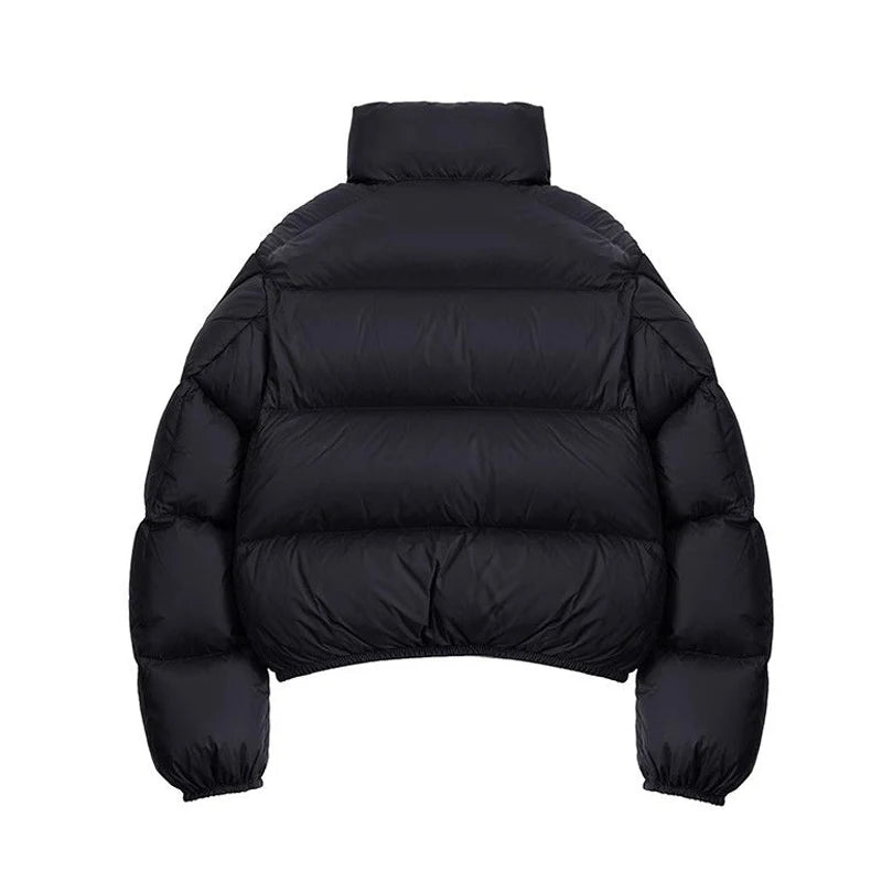 Autumn Winter Jacket for Women New Outwear Female Parka Cotton Winter Woman Coat Solid Color Short Parka Coat ATFH