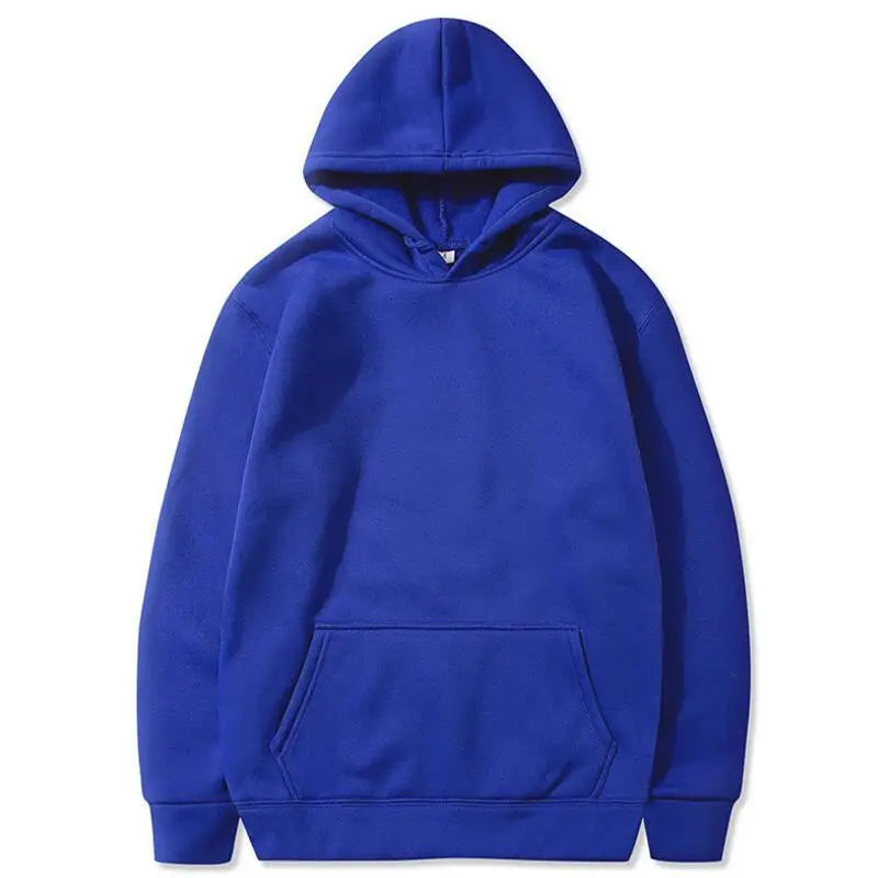 Men's Hoodies New Spring Autumn Casual Hoodies Sweatshirts Men's Top Solid Color Hoodies Sweatshirt Male Casual Tops 11 Colors - ATFH