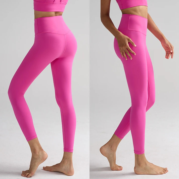 Four Seasons Sports Casual Yoga Pants Women's High-Waist Stretchy Peach Butt Sports Pants comfort Cycling Running Yoga Pants👖👏 - ATFH