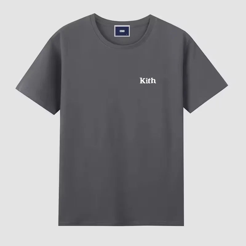 Hot sales Men Women Pure Cotton Embroidery T-Shirt Short Sleeve Tees Simple Solid Fashion Brand Exports Japan style ATFH