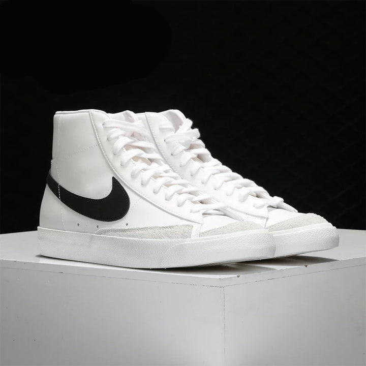 Nike Official Authentic BLAZER MID '77 Men's and Women's Casual Comfortable Sneakers BQ6806-100 ATFH