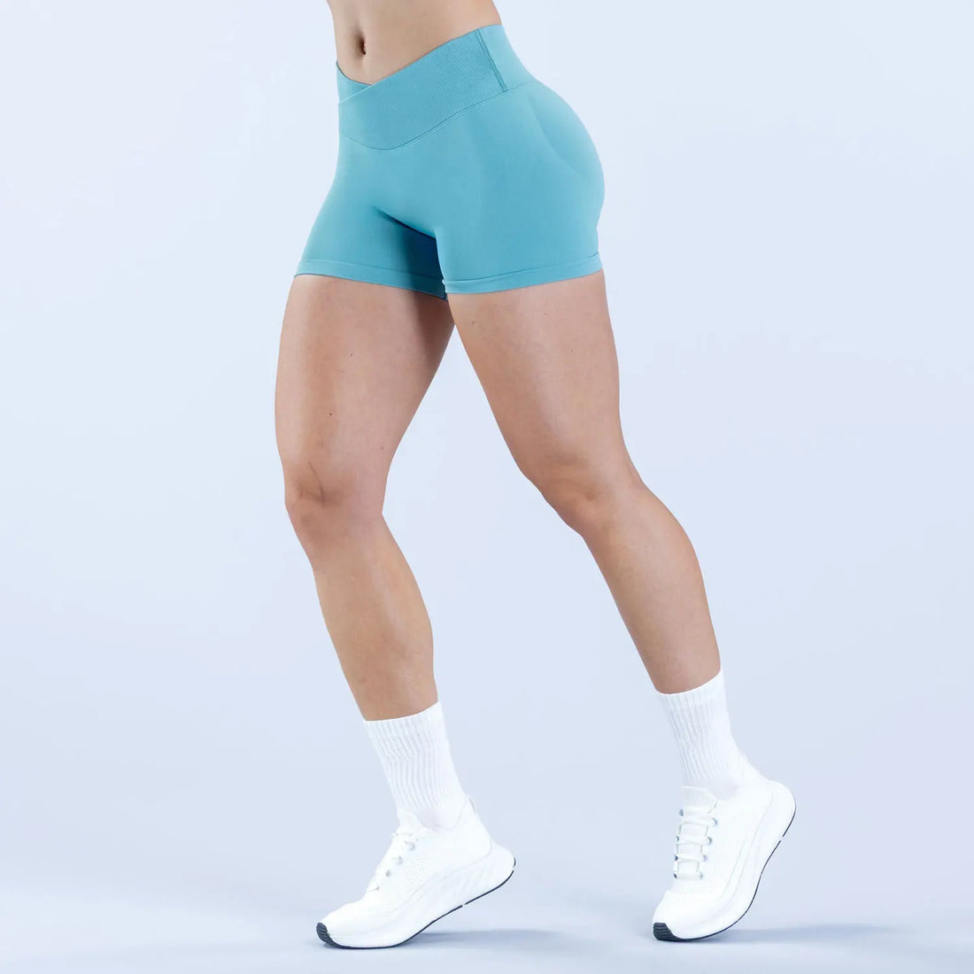NCLAGEN Vision Shorts | 4.5' Women's Gym Seamless Leggings Squat Proof Pilates Sports Cycling Short Fitness Yoga Running Workout