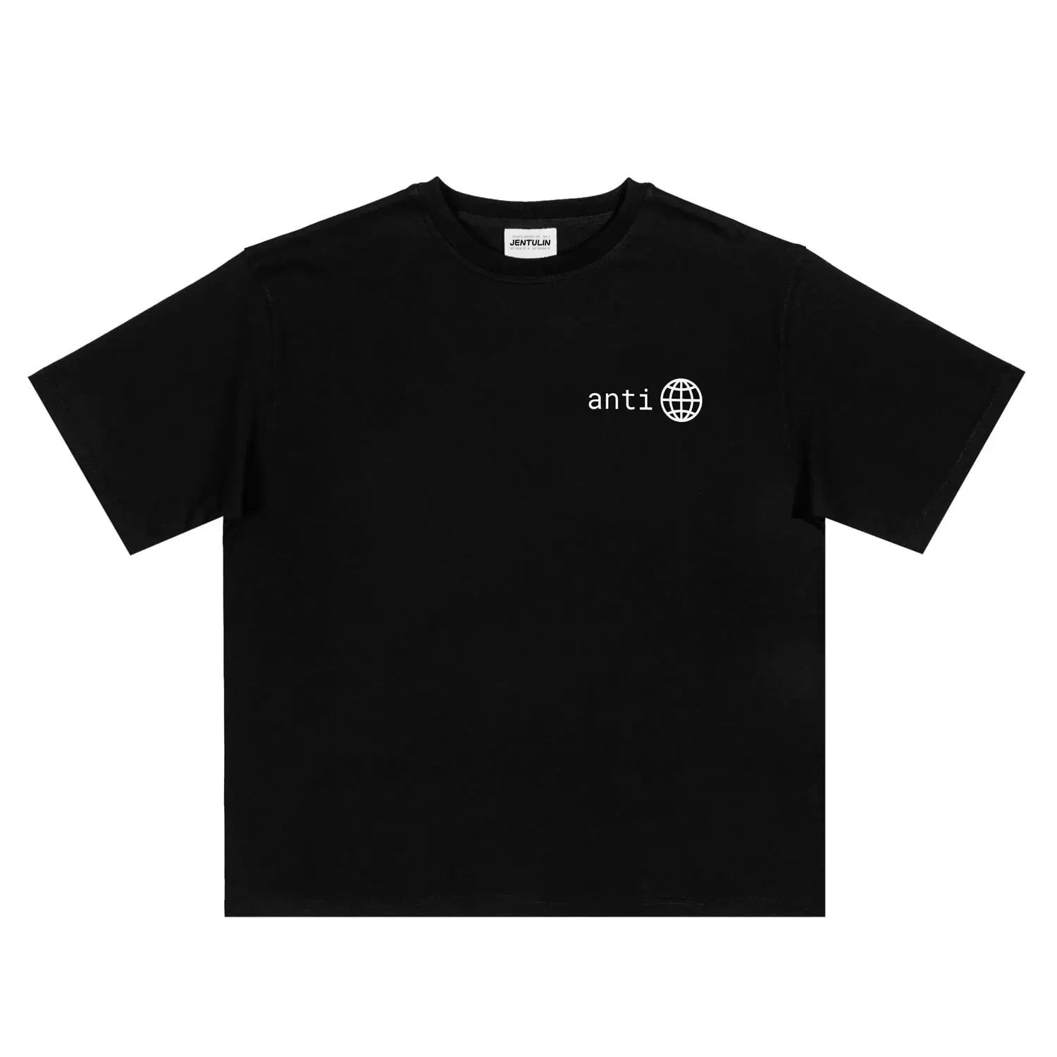 Harajuku Men's T-Shirt Y2k Black Style Letter Print Tshirt Fashion Oversized Tops Gothic Graphic Tees Summer Streetwear Clothing - ATFH
