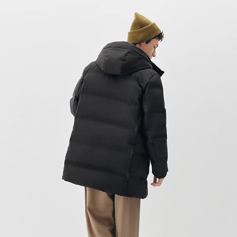 Semir Men Down Jacket Water Repellent 2026 New Winter Daily Wear Urban Casual Style Cold Weather Layering Everyday Wardrobe