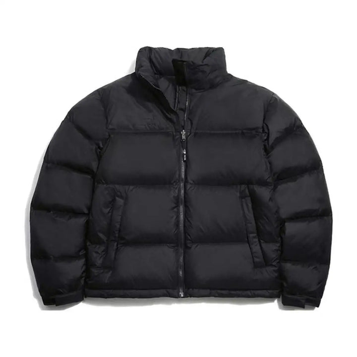 Winter Couple Style Puffer Jacket - Thickened Down Cotton Coat, Windproof Heat-locking Warm Outdoor & Daily Commute Wear