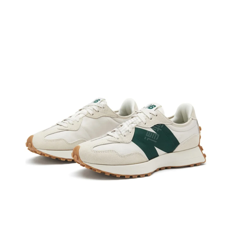 New Balance NB 327 Retro Fabric Breathable Supportive Lightweight Low-Top Casual City Running Shoes Unisex Grey-Green MS327HR1