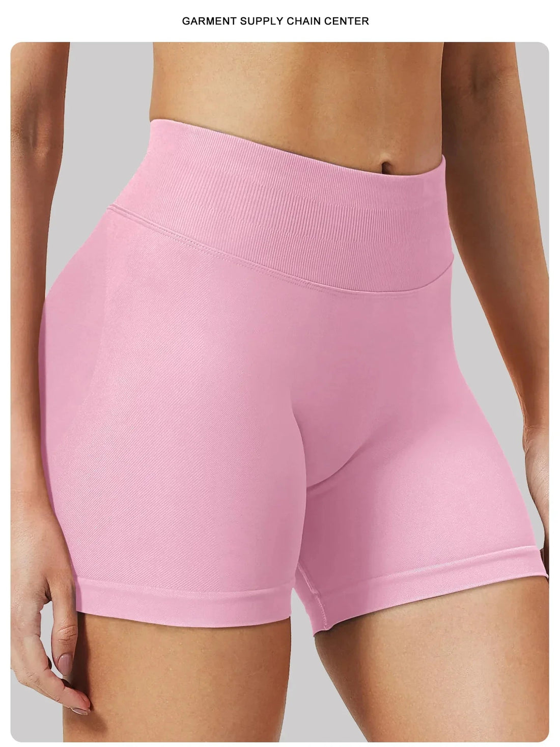 Summer High Waisted Yoga Shorts For Women Fashionable and Sexy Running Fitness Pants Solid Color Yoga Leggings Elastic Tights Tahsi Fashion House