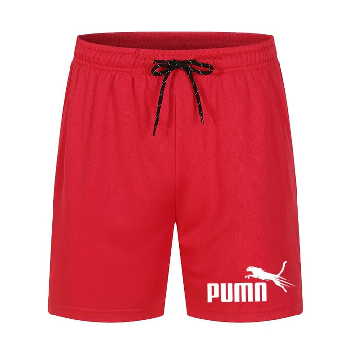 Summer Mesh Quick Drying Shorts Men's Sports Casual Shorts Men's Breathable Beach Pants Suitable for Fitness Outdoor Running