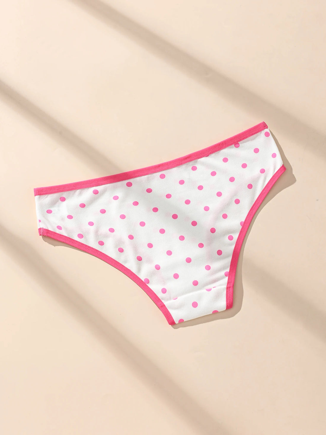 6Pcs/Set Women Panties Fashon Dot Underwear Low Waist Briefs Girls Panty Sexy Ladies Underpants Soft Female Lingerie Size S-XL