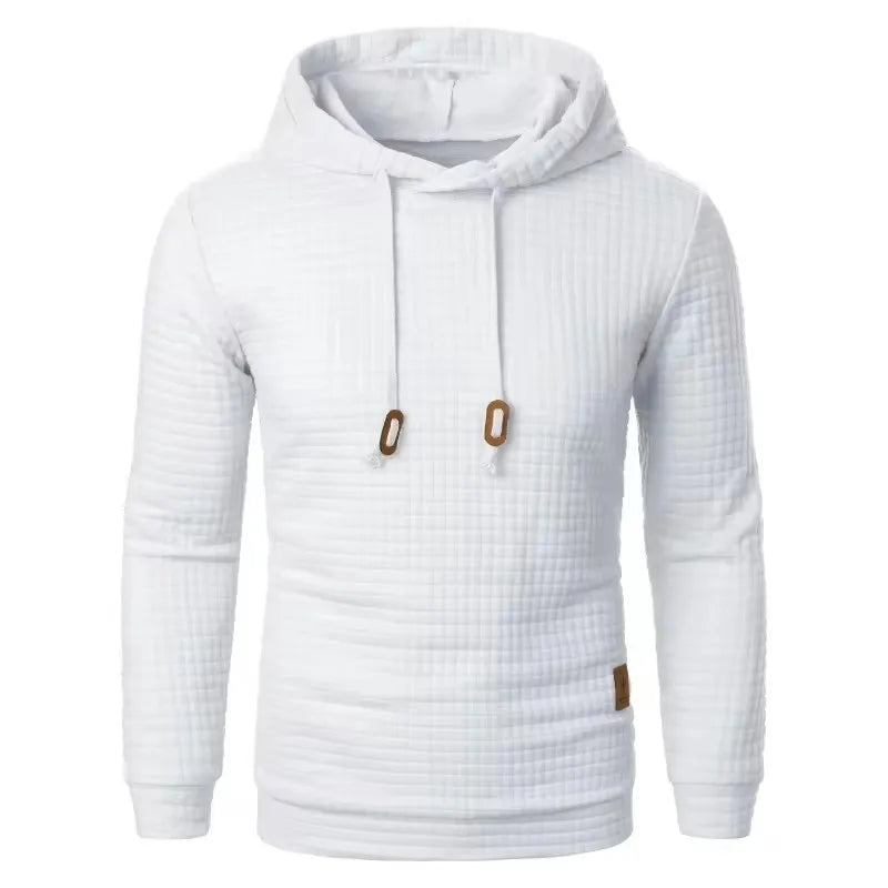 Warm Men's Solid Color Casual Hoodie Oversize Sweatshirt Sweatshirt With Zipper Paired Hoodies and Hoodies Women Man Sweatshirts - ATFH