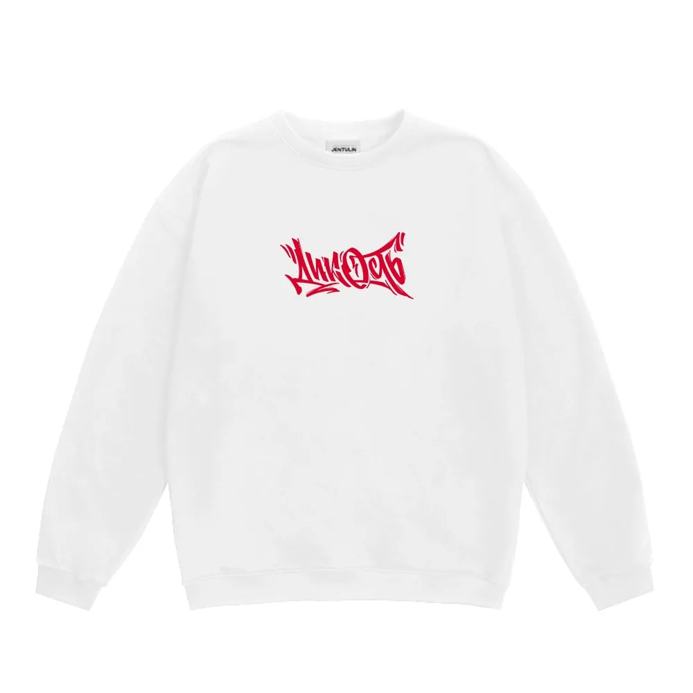 Y2K Hoodies Men Harajuku Hip Hop Graphic Print Loose Sweatshirts Letter Punk Rock Goth Clothes Top Goth Pants Streetwear - ATFH