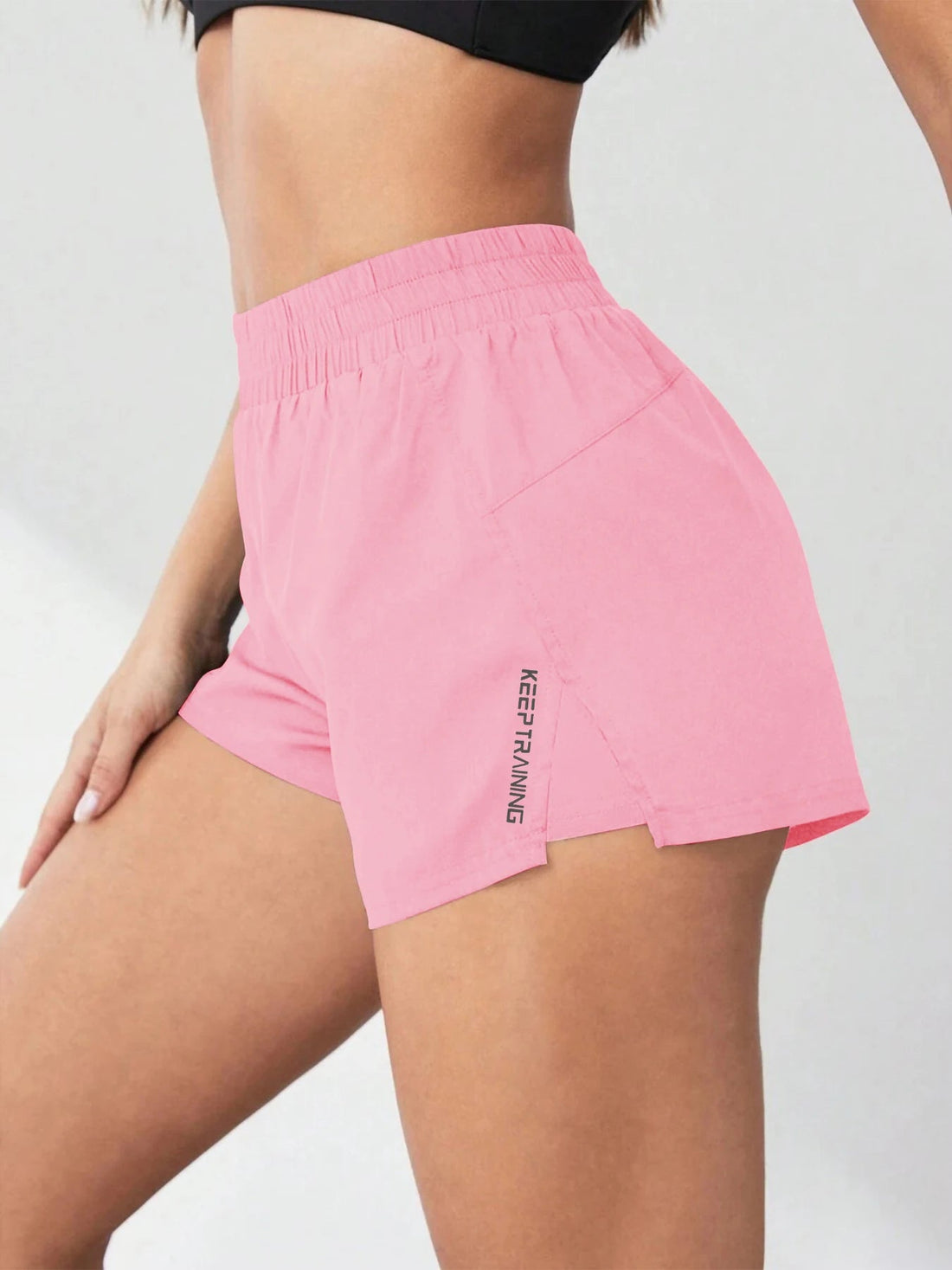 2026 New Style Faux Two-Piece Anti-Exposure Yoga Shorts Sports Shorts Running Fitness Tennis Casual Basic Sports Pants Women's Tahsi Fashion House