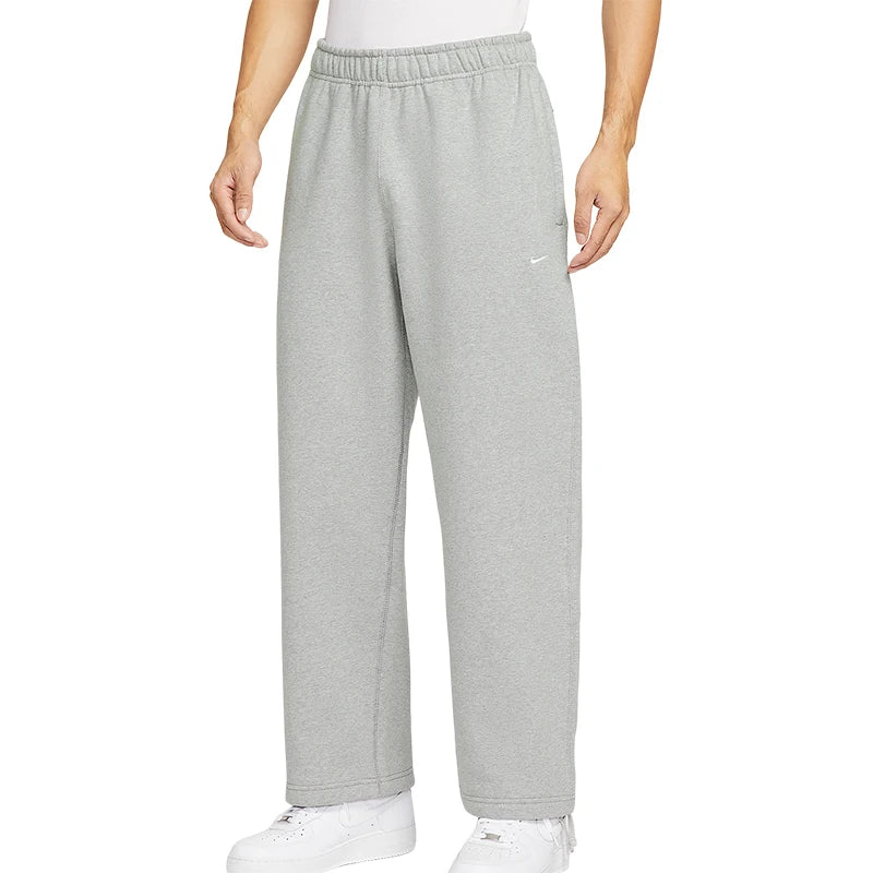 Nike genuine men's thick knitted sports and plush loose pants HV1091-063